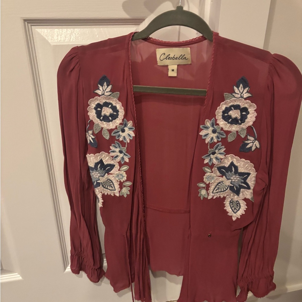 Cleobella Pink Cardigan